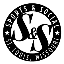 logo for sports and social bar in st louis