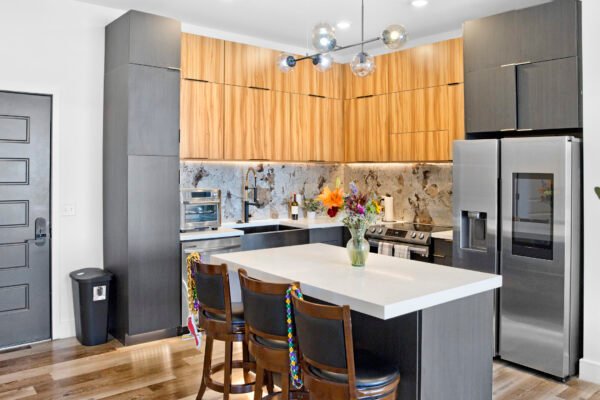 luxury kitchen in st louis apartment