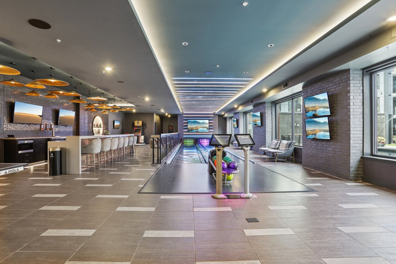 bowling alley in st louis apartment