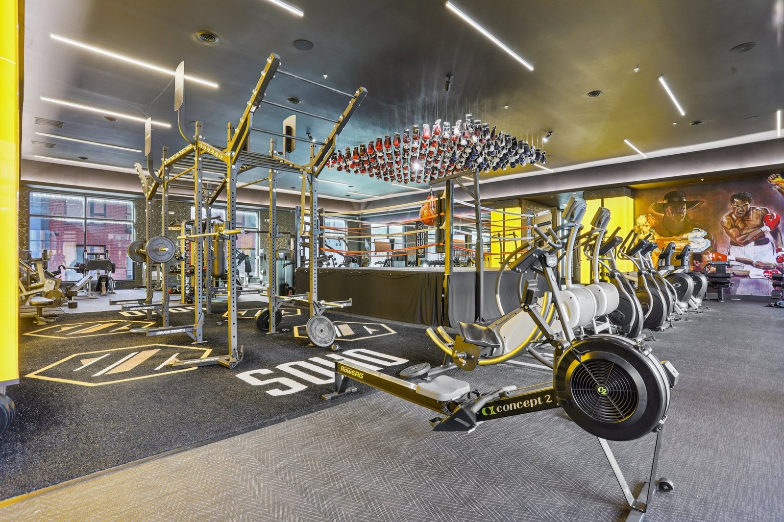 fitness center in st louis apartment